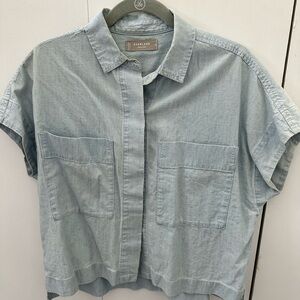 Everlane Soft Blue Cotton Shirt